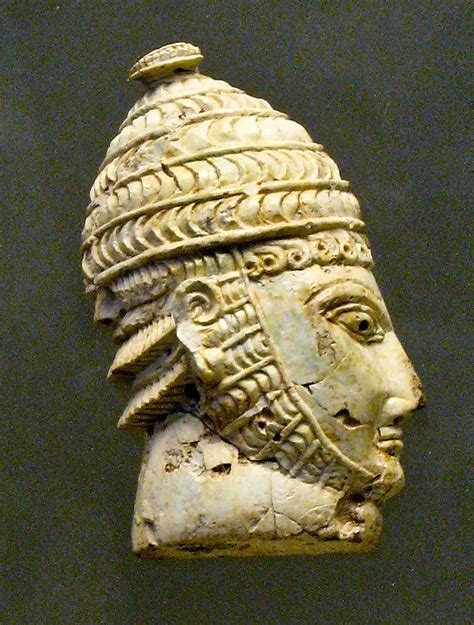 Mycenaean Greece Warrior Wearing A Boar Tusk Helmet From A Mycenaean