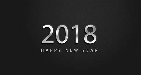 Happy New Year 2018 Happy Logo Hd Wallpaper Pxfuel