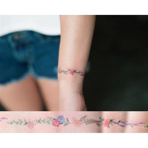 Pin By Kathryn Monsour On Tatt Me Flower Wrist Tattoos Wrist