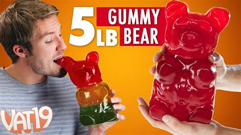 The Worlds Largest Gummy Bear Vat19 Youtube