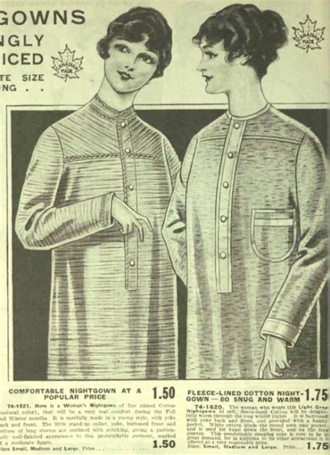 Edwardian Nightgown Pajamas History