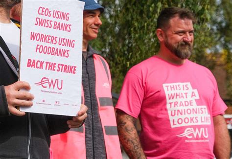 Cambridge Bt And Openreach Workers Strike Over ‘swiss Banks For Them Food Banks For Us Pay Divide