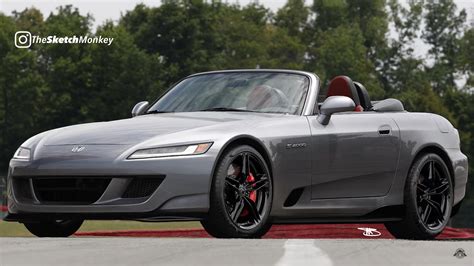 Iconic Honda S2000 Gets Modern Redesign Thats How Civic Dna Becomes