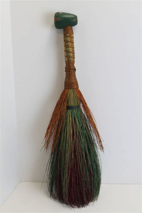 Vintage Folk Art Straw Hearth Broom Etsy Broom Hearth Folk Art
