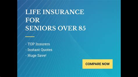 Life Insurance For Seniors Over 85 Available Here Youtube