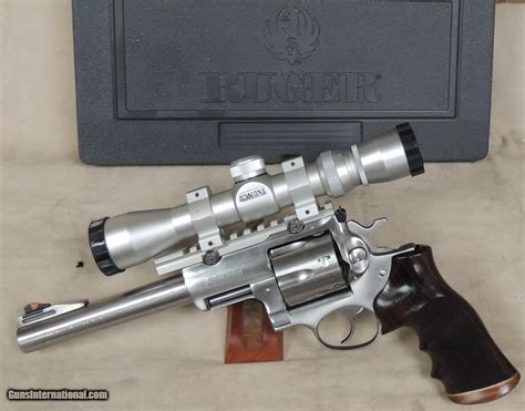 Ruger Super Redhawk 44 Magnum Stainless Revolver W Scope Sn 550 89905xx