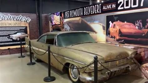 Miss Belvedere Time Capsule Car At Historic Auto Attractions Museum