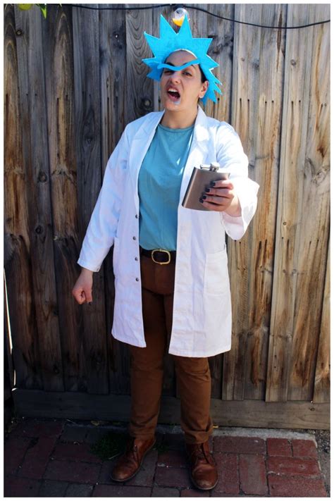 Rick From Rick And Morty Costume Theme Me Costume Fancy Dress