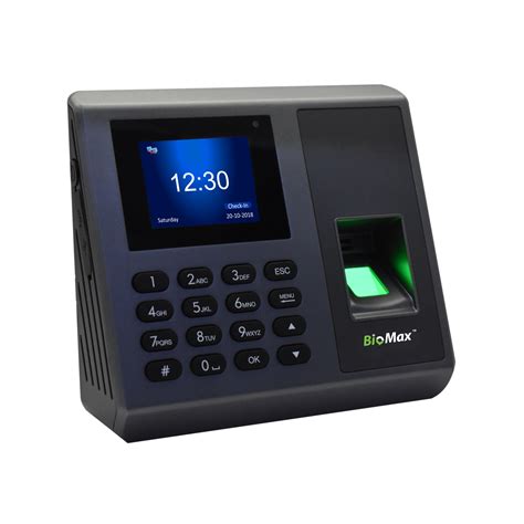 Biomax N Bm21 Fingerprint Time And Attendance System Fingerprint
