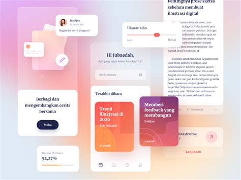 Story Sharing App in 2020 | Mobile app design inspiration, App design inspiration, App