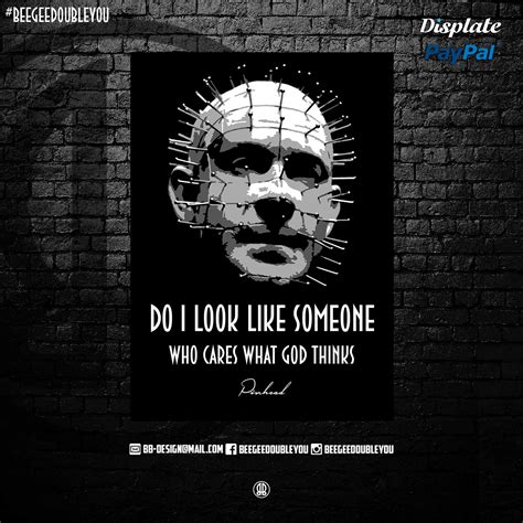Pinhead Poster By Bgw Beegeedoubleyou Displate Poster Prints