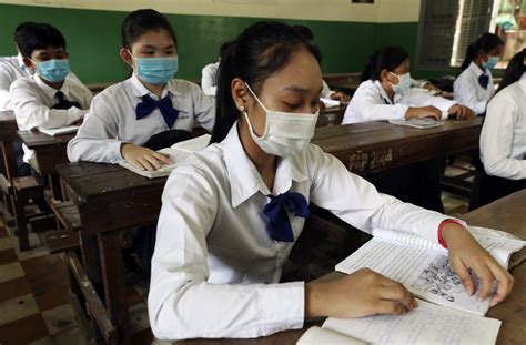 In Phnom Penh Around 200 Schools Largely Private Have Reopened Their