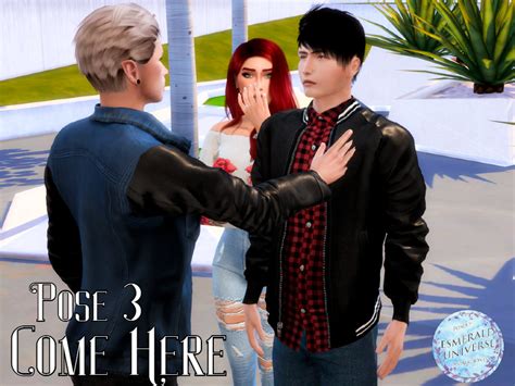 The Sims Resource Come Here Pose Pack
