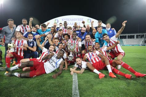 Olympiakos Returns To The Throne Of Greek Soccer Winning Cup Final Over