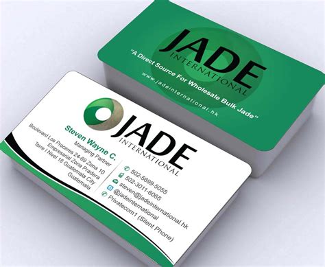 This stunning business card template is perfect for all kinds of professionals. Custom Business Card Designs | Graphic Design Company USA