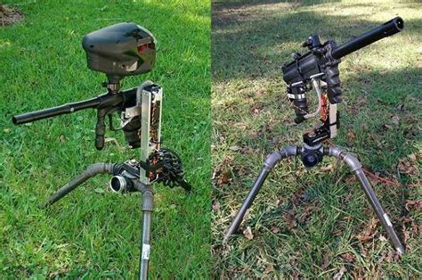 Fully Automated Paintball Sentry Gun Because Yes