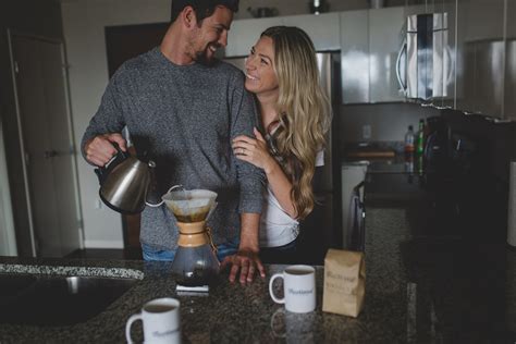 Pic Of Husband And Wife Making Coffee In The Kitchen By Tami Keehn Click Magazine