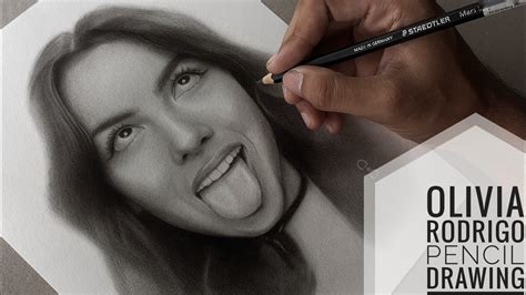 Oliviarodrigo Pencil Drawing Paulartv Youtube