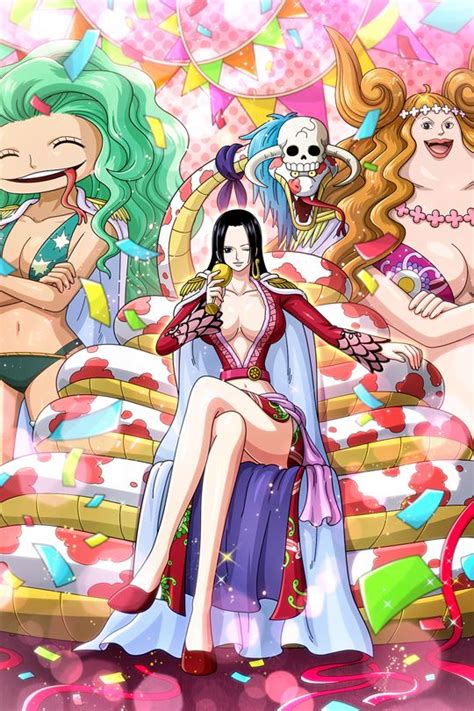 Boa Hancock One Piece Poster By Onepiecetreasure Displate Manga