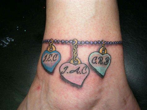 Tattoo Mom Tattoos Ankle Bracelet Tattoo Bracelet