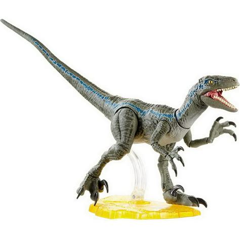 Jurassic World Amber Collection Velociraptor Blue Action Figure