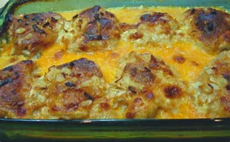 Fresh seasonal produce, moist grilled chicken, and full of flavor, we love these. Easy Baked Chicken in Creamy Gravy ~ Drick's Rambling Cafe