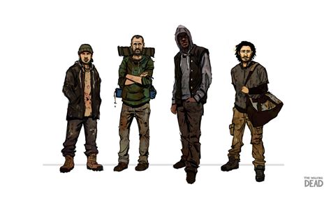 Jesse Maccabe The Walking Dead Season 2 Concept Art