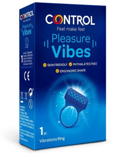Anello Vibrante Controll Pleasure Vibes Sex Toys Maschile Per Pene