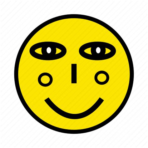 Face Feel Happy Man Profile Shy Smiley Icon Download On Iconfinder