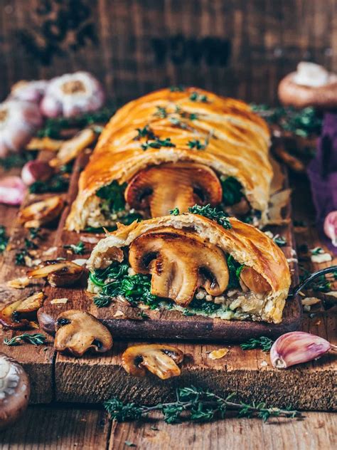 Mushroom Wellington Vegan Roast Recipe Bianca Zapatka Foodblog