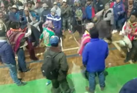 Congreso del MAS en Potosí deriva en pelea campal en rechazo a la