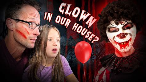 Creepy Killer Clown Broke Into Our House Themccartys Spookiest Video