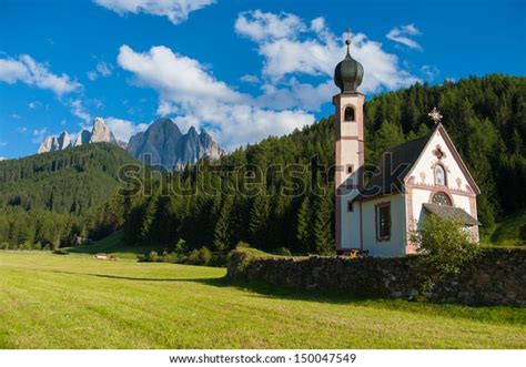St Johann Church Santa Maddalena Val Stock Photo 150047549 Shutterstock
