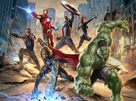 New Promo Art For The Avengers The Reel Bits