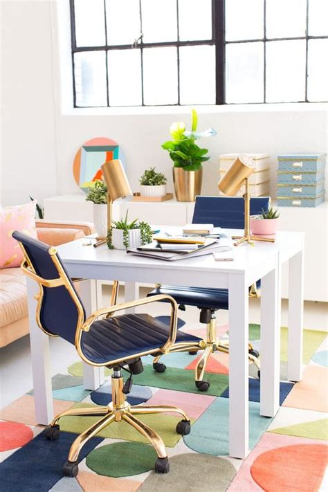 15 Delightfully Feminine Office Setups How To Get The Look