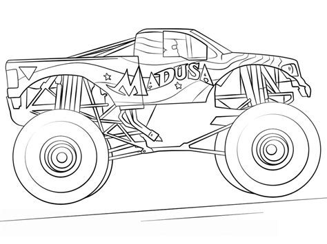 Top 20 Printable Monster Truck Coloring Pages Online Coloring Pages 653