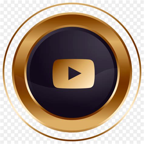 Luxury Golden Black Youtube Logo Design Premium Vector Png Similar Png