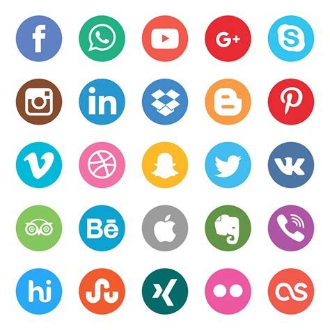 Social Media Icons Myterx