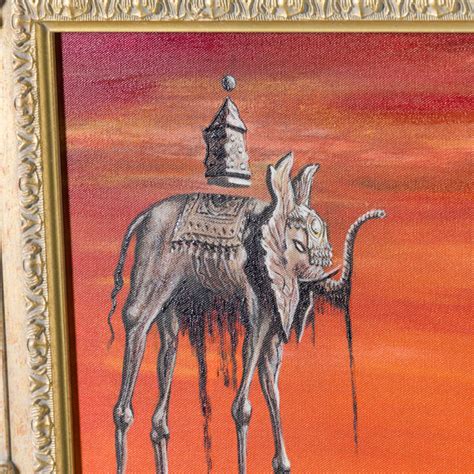 Elephants In The Style Of Salvador Dali By Notorious Art Forger John