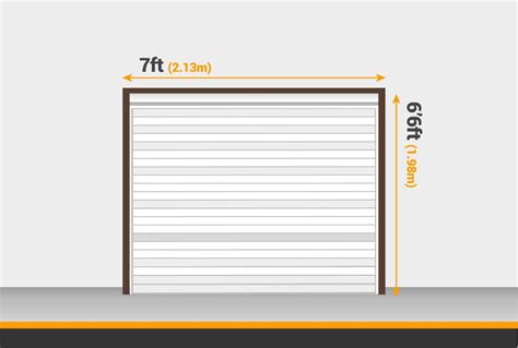 Garage Door Size Chart