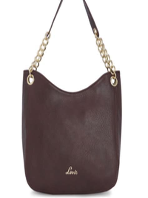 Buy Lavie Maroon Solid Hobo Bag Handbags For Women 14416340 Myntra