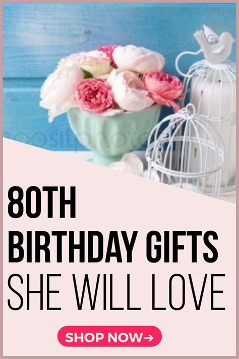 The love and good wishes behind a gift are more important that the item itself. 80th Birthday Gifts for Women - 25 Best Gift Ideas for 80 ...