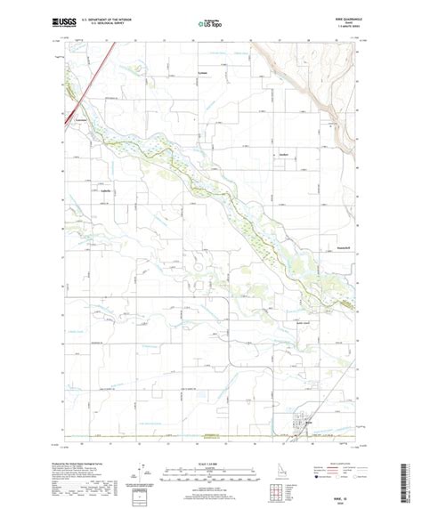 Ririe Id 2020 24000 Scale Map By United States Geological Survey