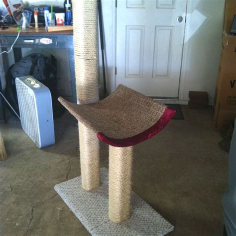 Diy Cat Tower No Blog But We Had Most Of The Materials At Home