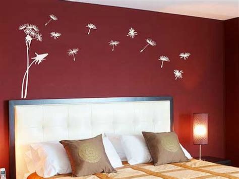 beeindruckende rote farbe der schlafzimmer waende ideen die dekoration