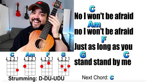 STAND BY ME Ben E King Ukulele Play Along And Chords YouTube