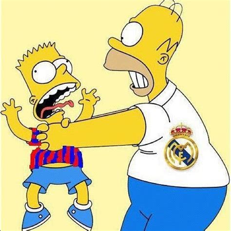 Real Madrid Cf ♥ ♥ ♥ Homer Simpson Bart Simpson Simpson