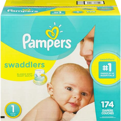Diapers Size 1 Pampers Swaddlers 174 Count Delivery Cornershop By