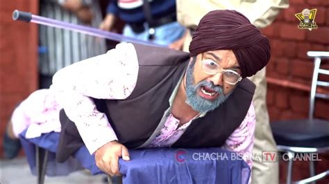 Chacha Bishna Bira Sharabi Vehah Wal Munda New Punjabi Comedy 2022 Youtube