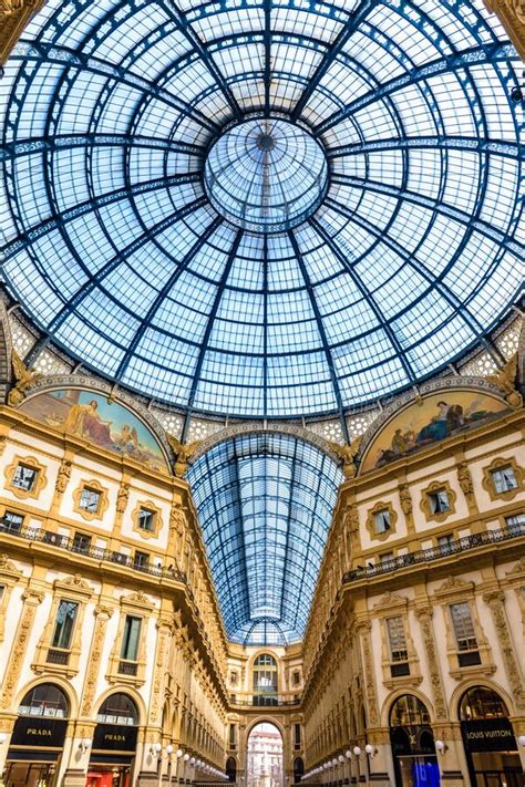 The Galleria Vittorio Emanuele Ii In Milan Italy Editorial Stock Image